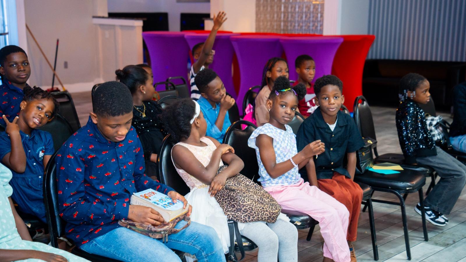 An image of children listening in Church - Global Harvest Church Maryland 1