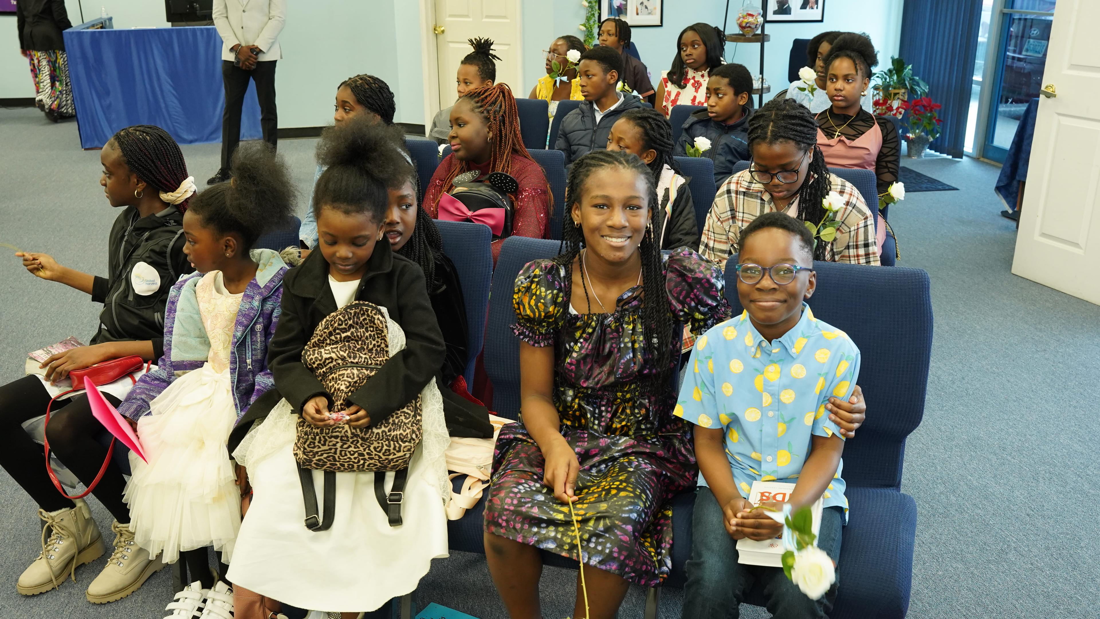 An image of children listening in Church - Global Harvest Church Maryland 1