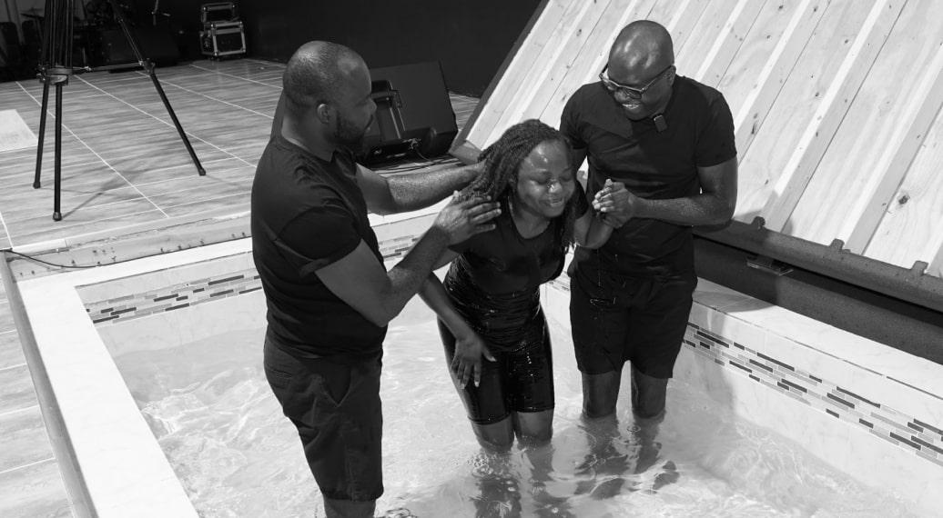 Baptism at Global Harvest